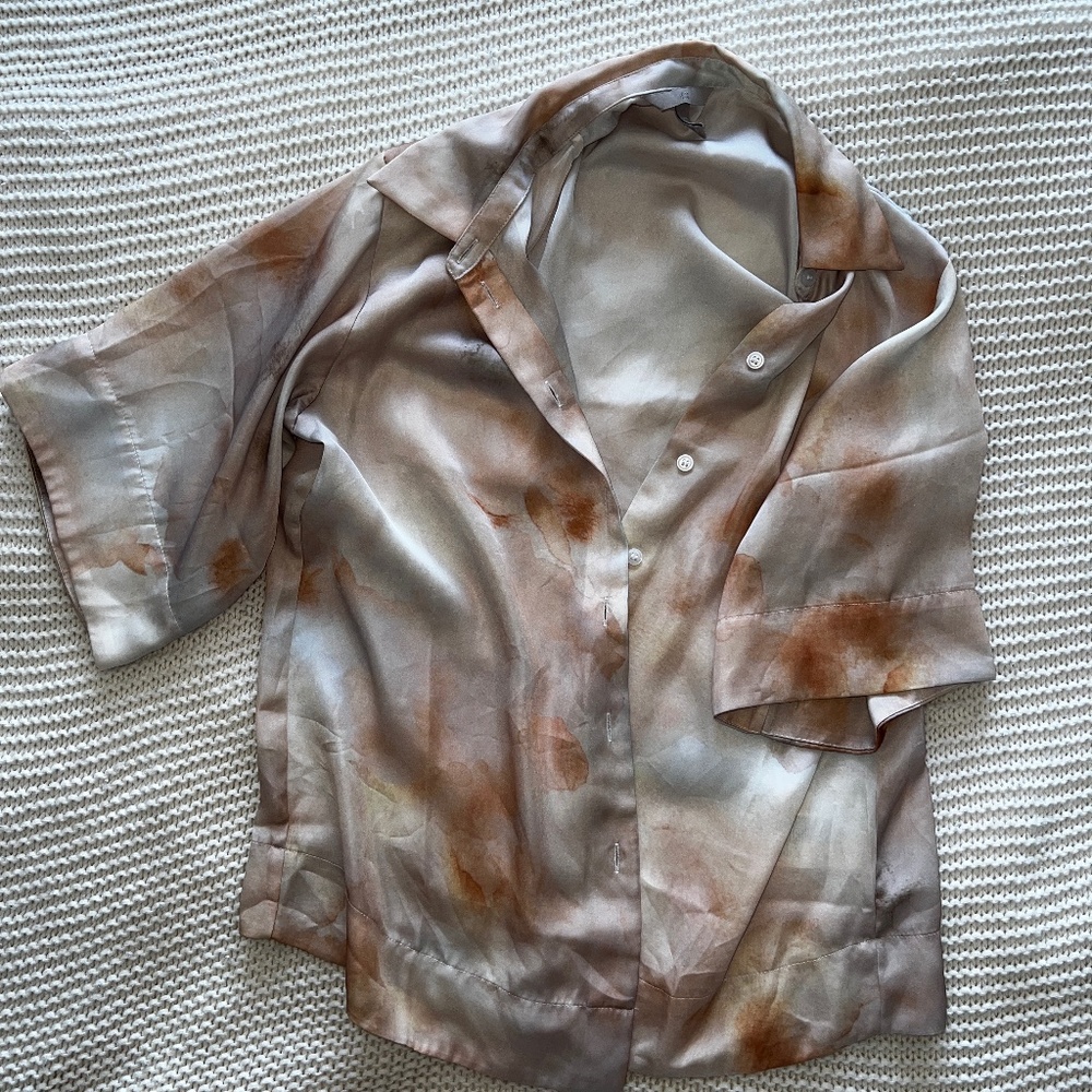 Blouses dye tie